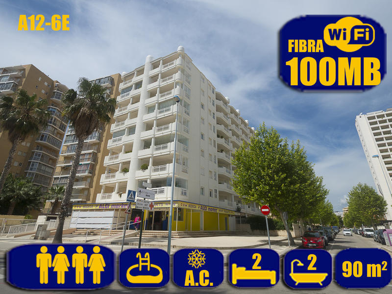 Квартира с кондиционером -
                                      Calpe -
                                      2 спальни -
                                      4 человека